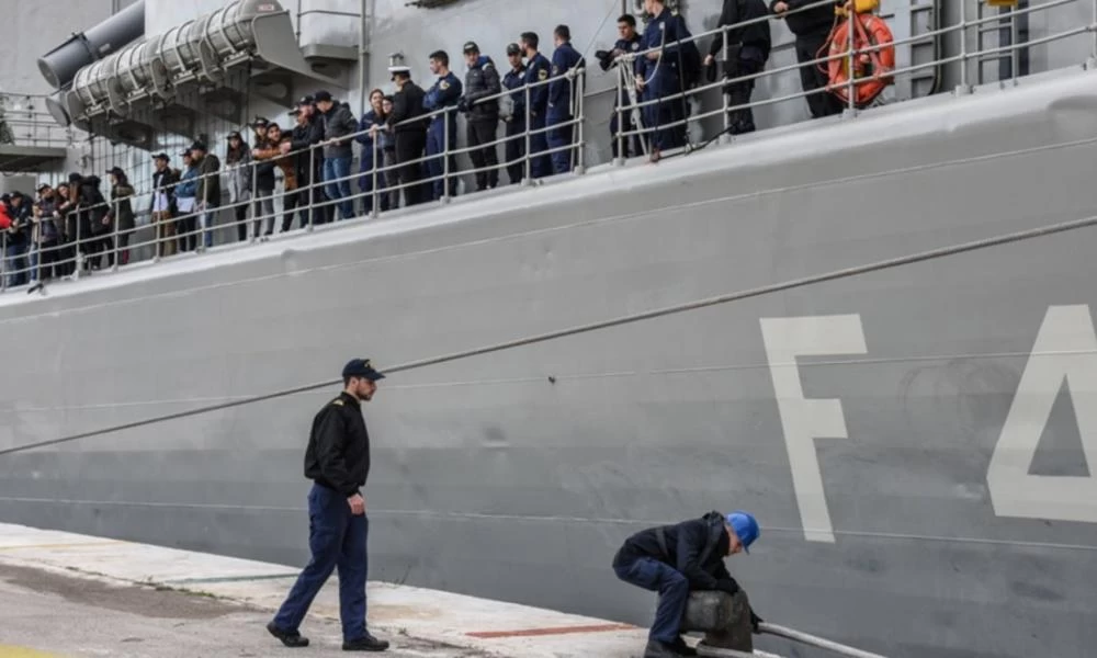 Κορονοϊός -Πολεμικό Ναυτικό: 10 κρούσματα στην φρεγάτα Κουντουριώτης